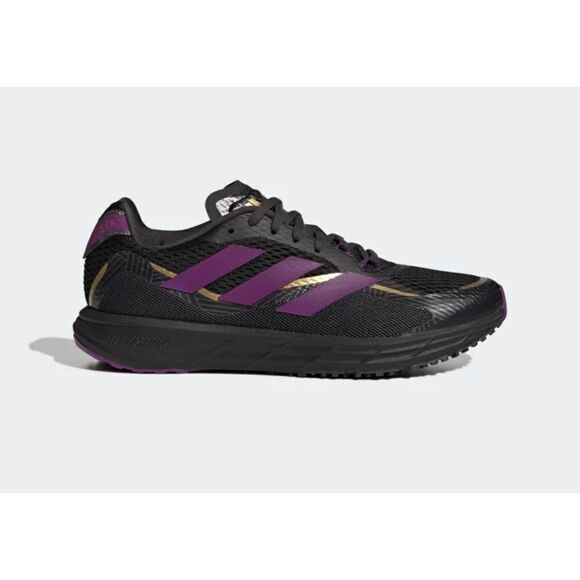 Adidas MARVEL BLACK PANTHER SL20.3 RUNNING SHOES-NWB- Men 10‎ - Picture 1 of 7